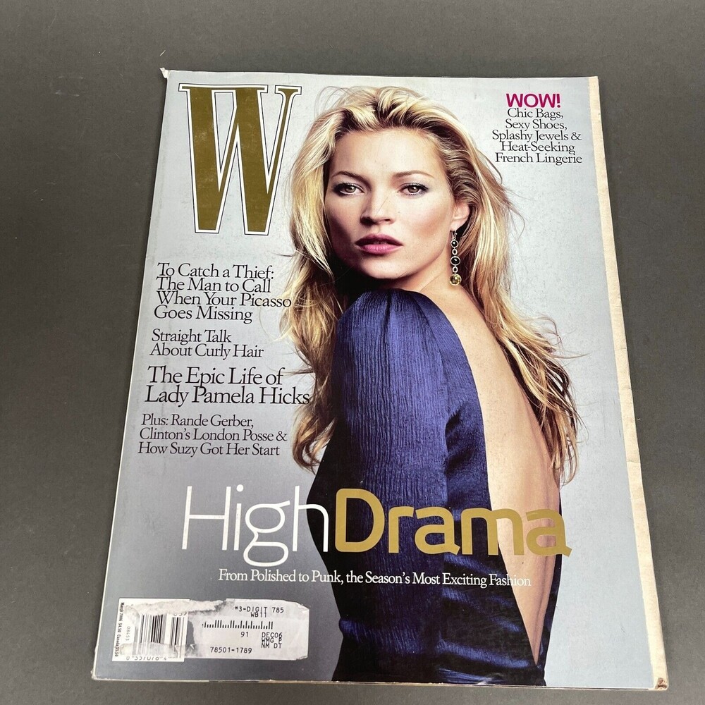W‎ Magazine High Drama Lady Pamela Hicks March 2006